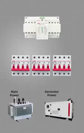 Automatic Changeover Switch Wiring and how it's works #electrician #switch #electrical #creatorsearchinsights 