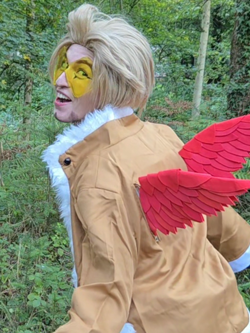 Hawks after every battle 🤣 #fyp #hawks #mhacosplay #cosplay #bnha 