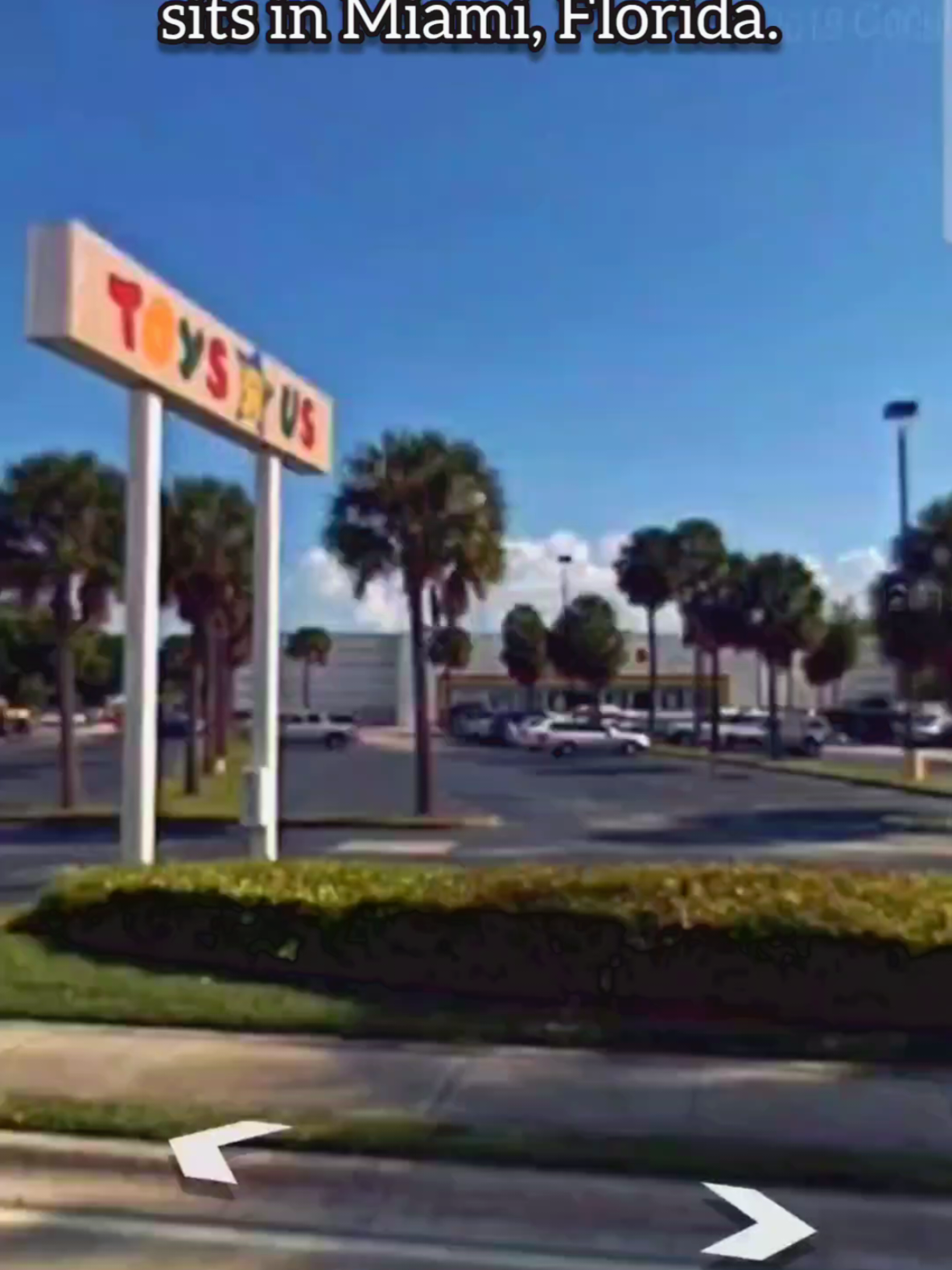 This ABANDONED Toys R Us 🧸🪀🐩 in Miami, Florida BECOMES a Car Dealership! 🚘 #ToysRUs #Abandoned #Nostalgia #Miami #Florida Florida Miami Metro Area Tampa Metro Area Orlando Metro Area Jacksonville Metro Area Highway Roads Roadgeek Streets Freeways Interstates Traffic United States Highways America Roads Beaches Islands Car Spotting Rural Beautiful Scenic Drive Blockbuster Video/Hollywood Video Google Maps Street View Best Buy BP Gas Station and Car Wash Circuit City AMC Movie Threater Carmike Movie Cinemas Floor and Decor McDonald's Restaurant DQ Grill and Chill Pizza Hut  Domino's Pizza Arby's Walmart Store  Kentucky Fried Chicken Popeyes Louisiana Kitchen Chick-fil-A  Dave's Hot Chicken Sam's Club Menards/Burger King  Taco Bell Wendy's Restaurant Subway Restaurant and Papa John's Pizza White Castle and Starbucks Coffee Jack in the Box IHOP and Denny's Perkins Restaurant and Bakery ALDI Grocery Store Target Store Sears/Kmart H Mart Asian Grocery Store Party City RadioShack Walgreens/CVS Pharmacy Verizon/AT&T/T-Mobile 5G                                                                                                                                                                                                                     ©InterstateRazi