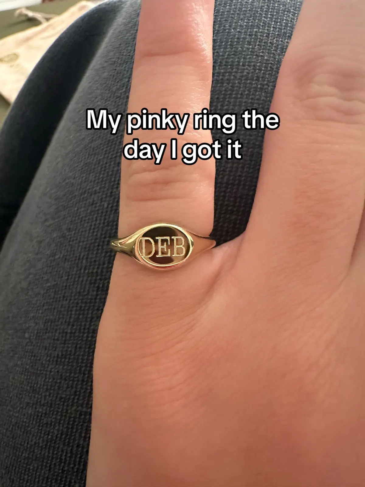 And I actually love it so much more like this @gorjana #jewelrytiktok #finejewelry #pinkyring #signetring #everydayjewelry #jewelrystack #ringstack #goldjewelry #14kgold #18kgold 