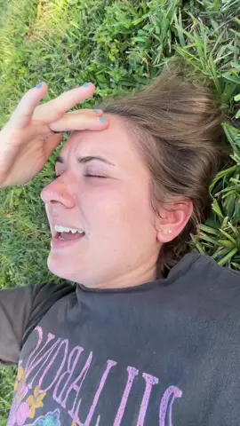 Maybe don’t lay in the grass if you’re allergic