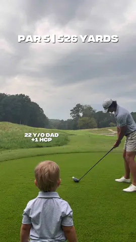 Lil Wednesday after round w jr  #golf #golftok #atlantagolf #dad #viral 