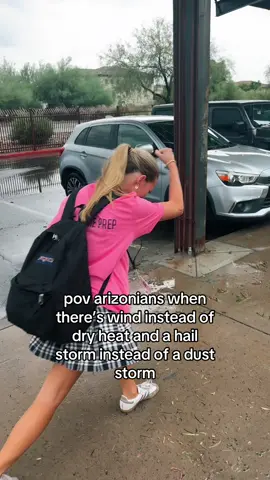 the struggle. #foryoupage #fyp #rainstorm #viralvideo #arizona 