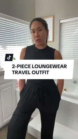 My go-to travel outfit is on sale! @btfbm_us #2pieceset #twopieceset #loungewear #traveloutfit #tiktokshopcreatorpicks 