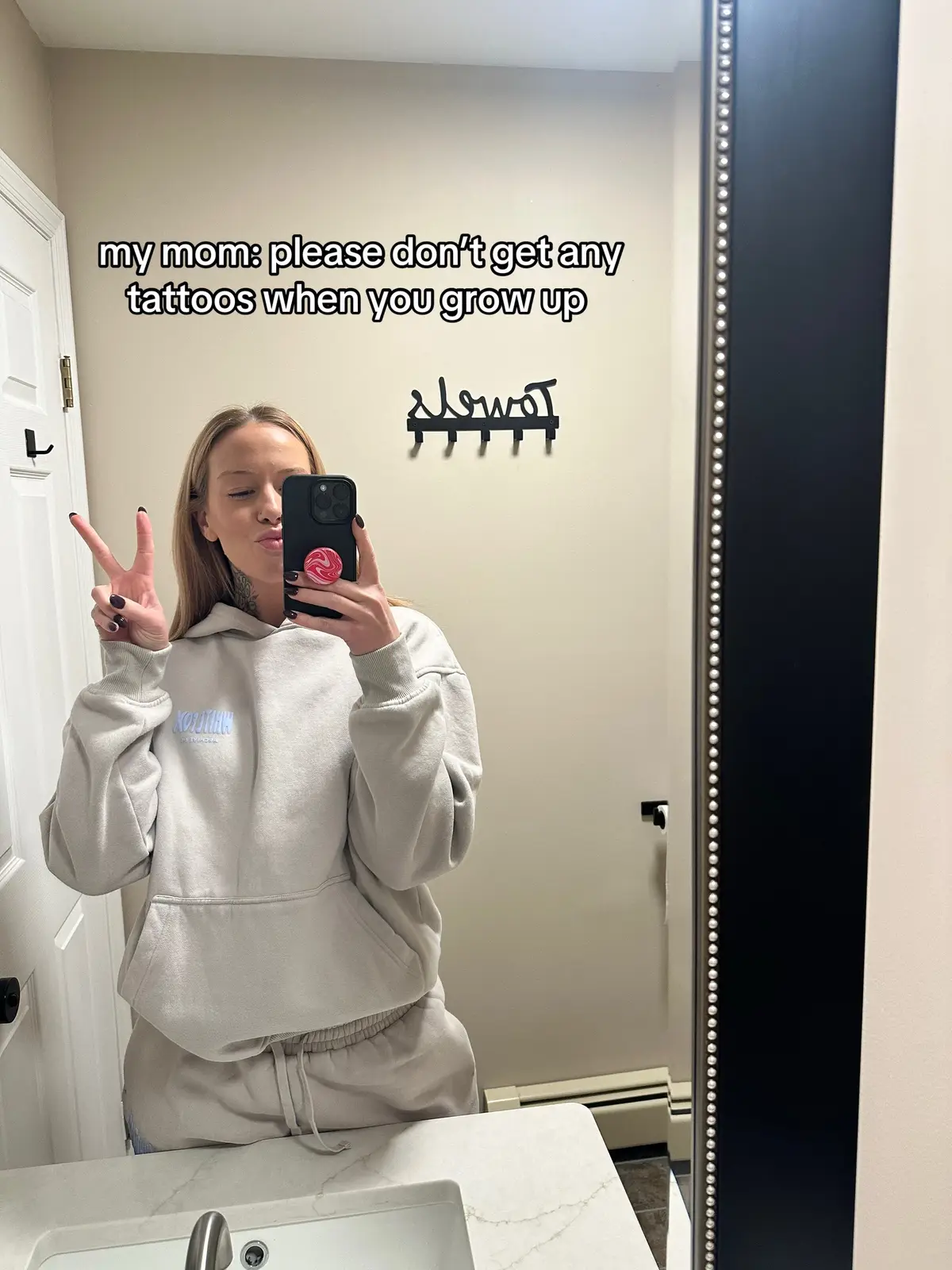 She kinda loves them now I think #fyp #foryoupage #tattoo #tattoos 