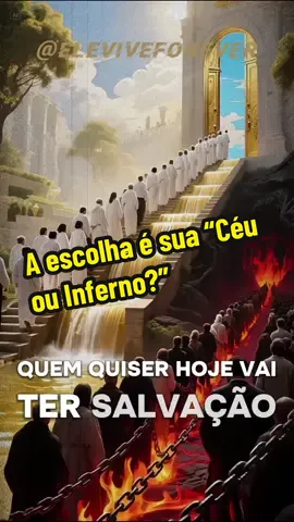 A escolha é sua “Céu ou Inferno?” #pregacao #inferno #jesus #salvação #viral 