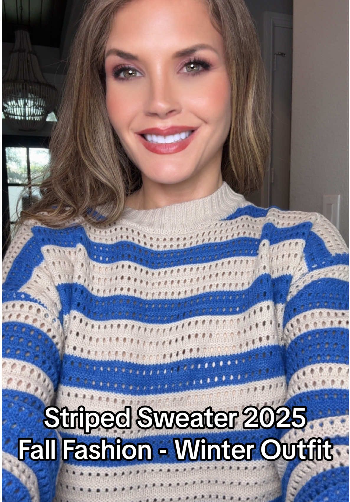 Loose fit. Drop shoulder. Striped perfection. The pullover sweater that’s secretly your new capsule wardrobe MVP. 🙌 @Hiying #stripedsweater #cozystyle #sweaterweather #viralfashion #tiktokmademebuyit 