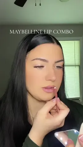 Full lip combo by @Maybelline NY 💋 #smallcreator #grwm #maybelline 