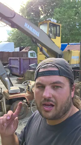 The backhoe has been saved! #Scrap -Life 