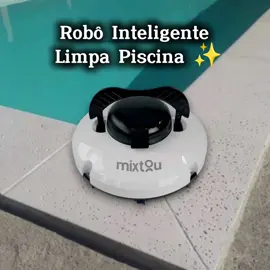 Robô inteligente aspirador limpa piscina. #manutenção  #limpeza  #piscina  #eletronicos 
