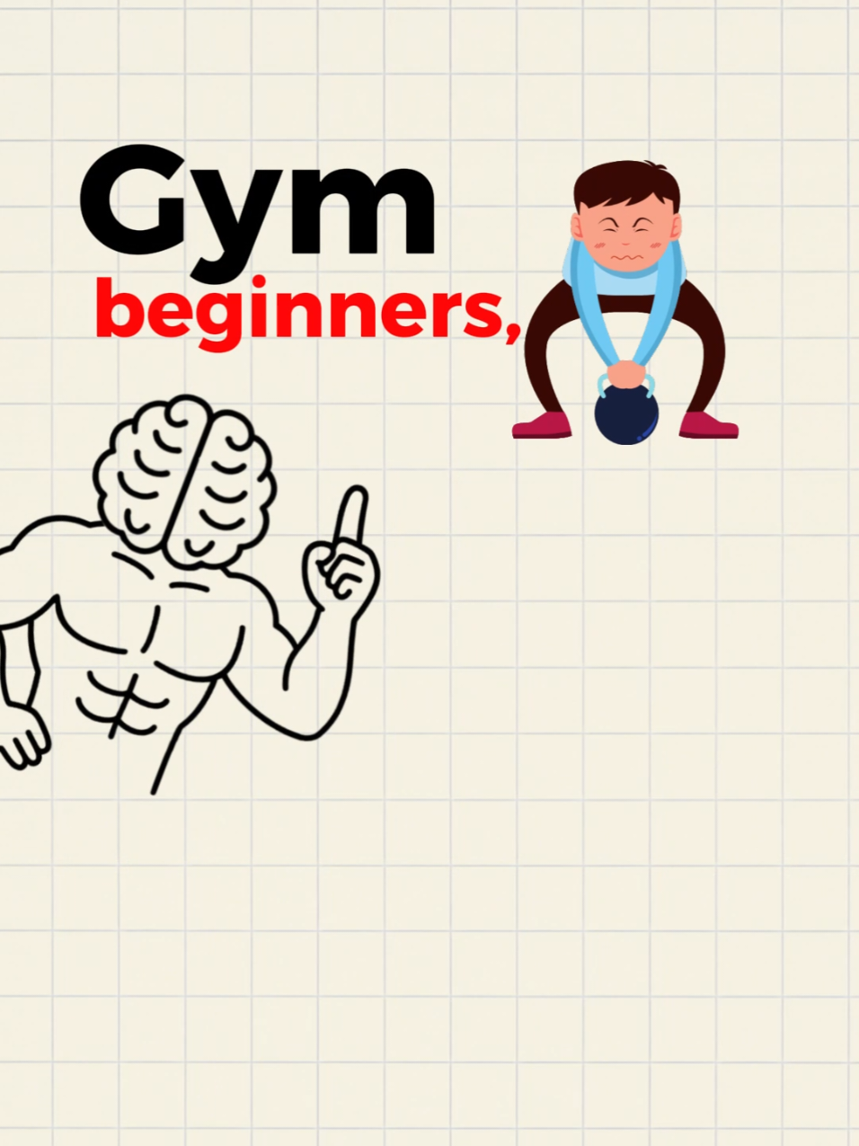 STOP eating only chicken every day! If you want real PROGRESS, you need some other high-protein foods that fuel recovery and muscle growth. Eggs = complete protein + amino acids. Greek yogurt = slow-digesting casein for better recovery. Lean beef + pasta = protein + carbs + creatine These are the foods that will help you beginners build lean muscle faster. Want 10 more MUSCLE-BUILDING superfoods? Comment ‘food’ 👇 #gymbeginner #musclebuilding #highprotein #gymtips 