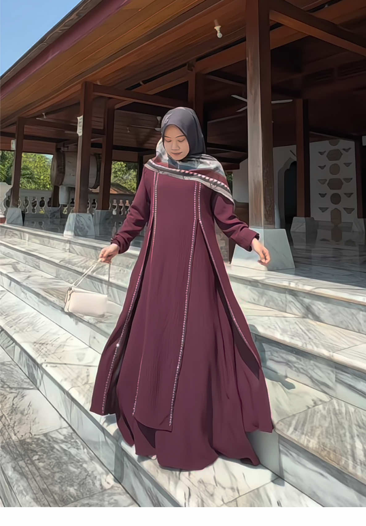 Suka sama Melisa abaya ini✨😍 , Bahan adem jatuh dan tdk menerawang  #melisaabaya #abaya #fypシ゚ #fyppppppppppppppppppppppp 