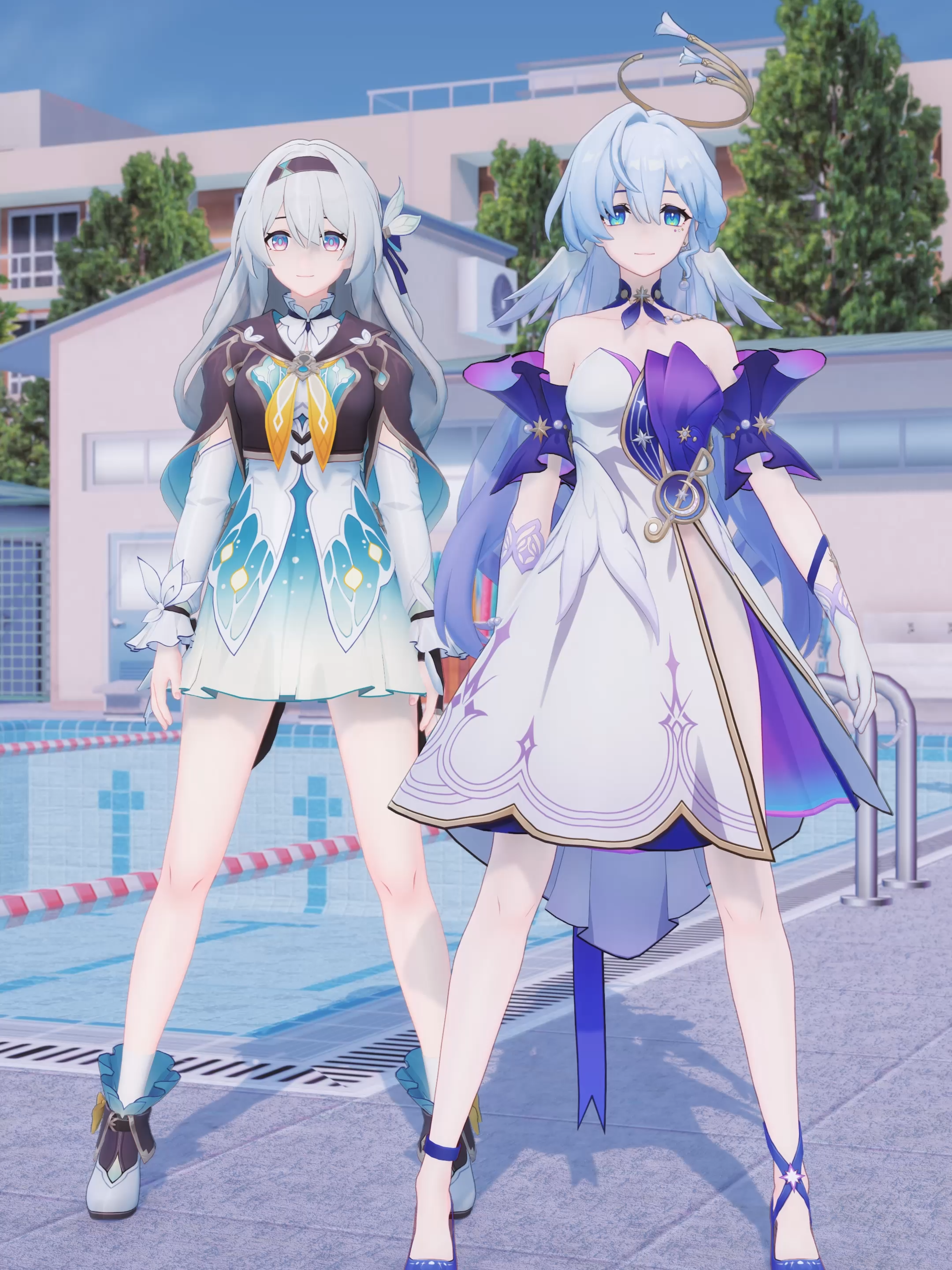 [Honkai Star Rail] KonkoKonKON | Firefly, Robin [MMD] #HonkaiStarRail #fireflyhonkaistarrail #robinhonkaistarrail #mmd