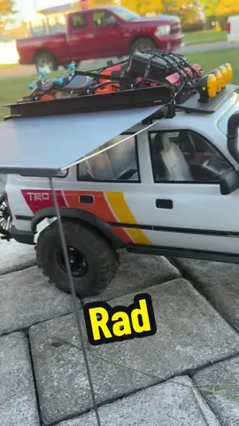 Turn your rig into a real adventure truck 🌲🏕️ This 1/10 scale canopy tent mounts right on your crawler for that ultimate overland look. The super scale detail is insane — feels like the real thing but mini. Perfect upgrade if you love making your rig look adventure-ready! #RCCrawler #ScaleLife #OverlandRC #SnagNation #Q4Deals