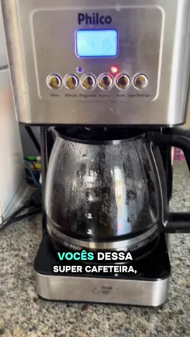 Quem estiver pensando em comprar, pode comprar eu recomendo. Cafeteira PHILCO modelo PCF40B 