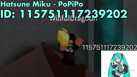 Roblox Audio/Music ID: Hatsune Miku - PoPiPo ID: 115751117239202 #roblox #robloxaudio #robloxaudios #vocaloid #hatsunemiku (Audio shared to me from @️ )!