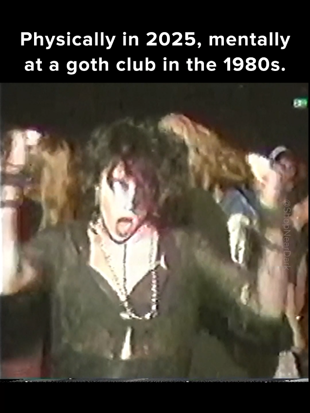 Here, mentally. 🦇   - #goth 