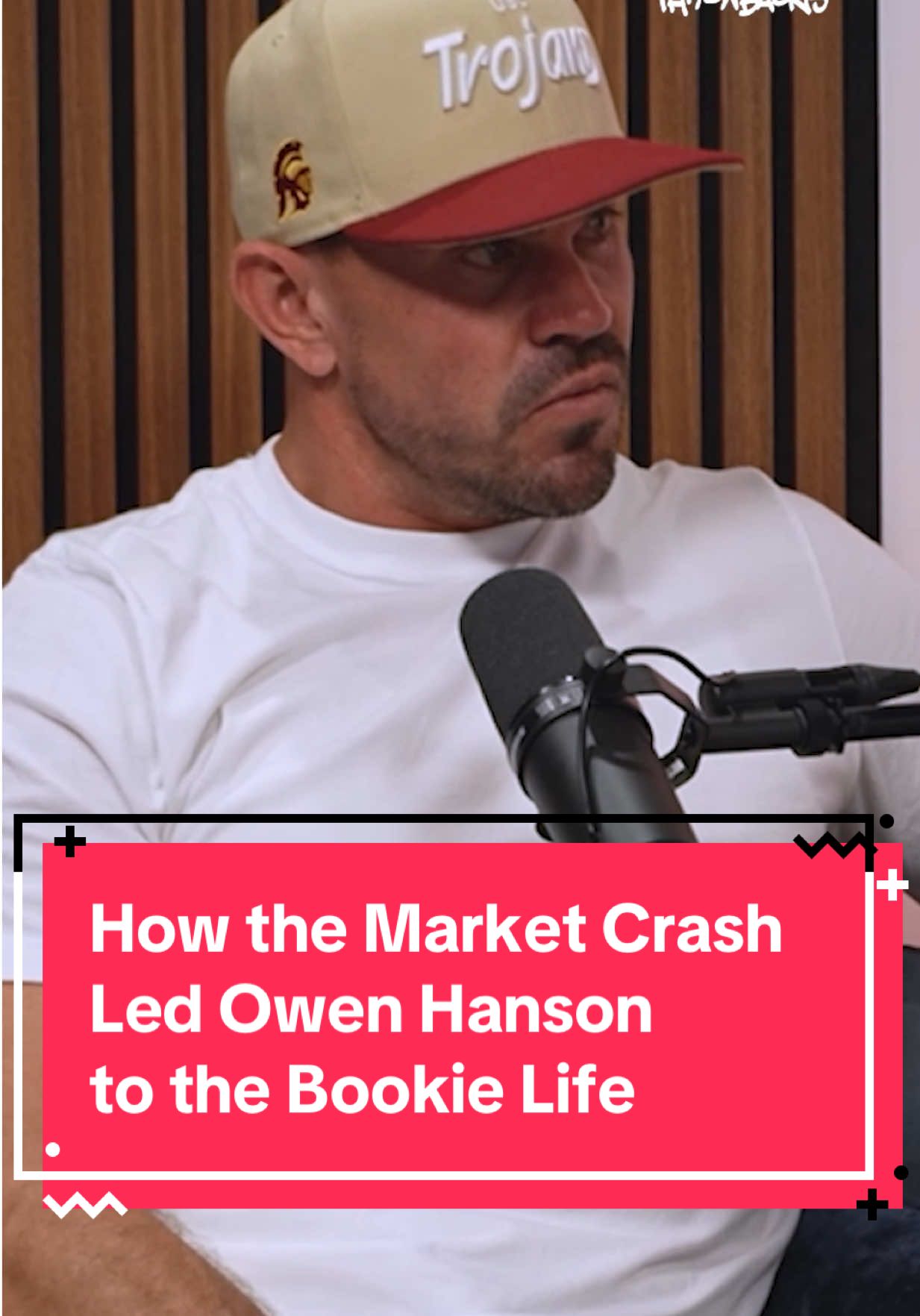 From the market crash to the bookie life… #owenhanson #uscfootball #amazonprime 