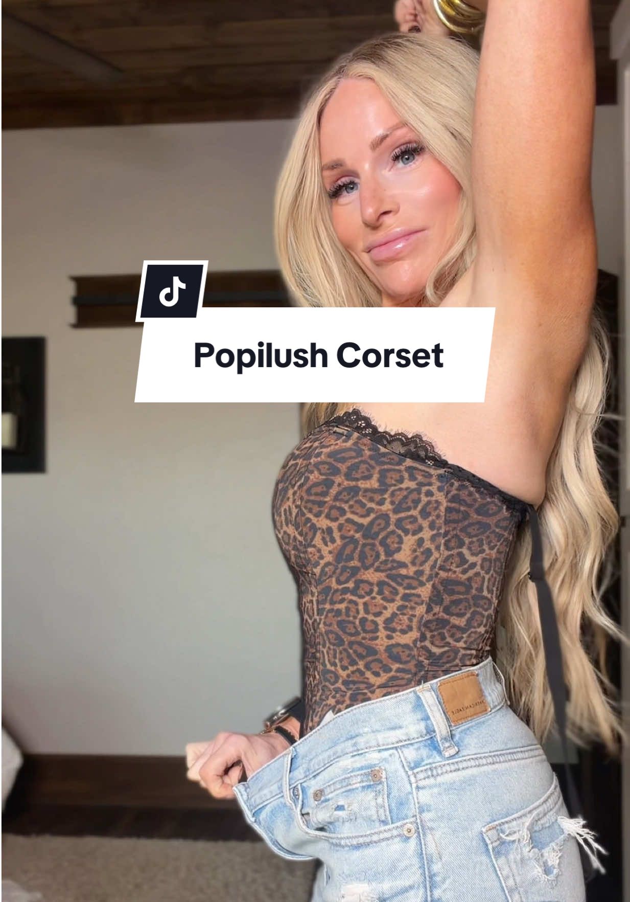 What if shapewear was actually cute and comfortable!! This one is! Literally obsessed with this corset from @Popilush LLC #corset #datenightoutfit #outfitinspo #backinstock #over40fashion 