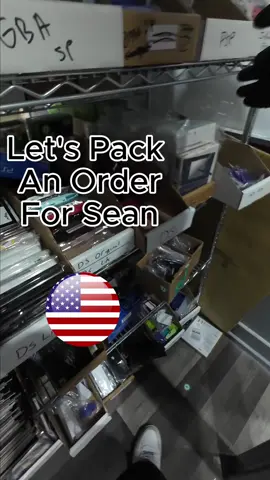 Let's pack an order for Sean #letspackanorder #asmr  #packingorders #oddlysatisfying  #retrogaming 