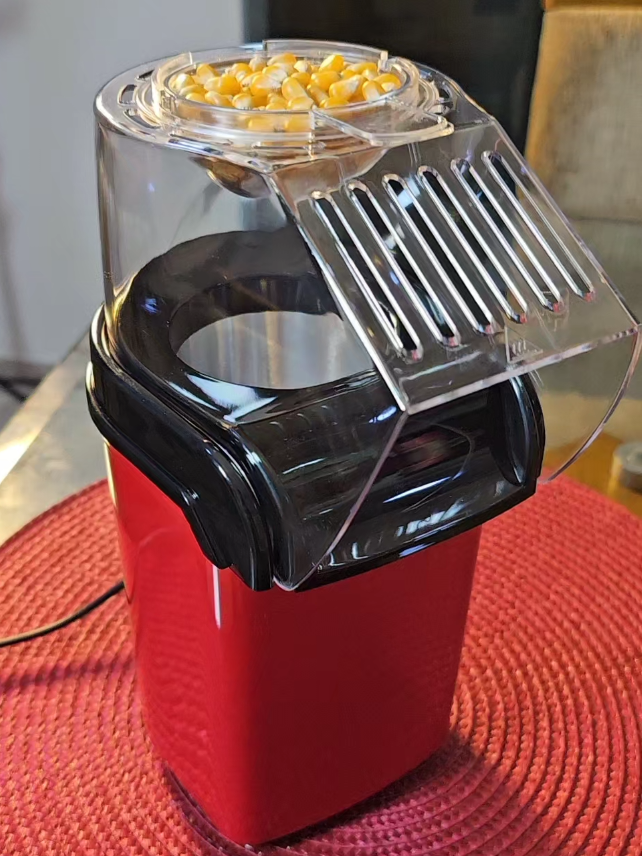 Pipoqueira Elétrica Ar Quente  #pipoqueira #pipoqueiraeletrica #pipoca #tiktokshop #achadinhos 