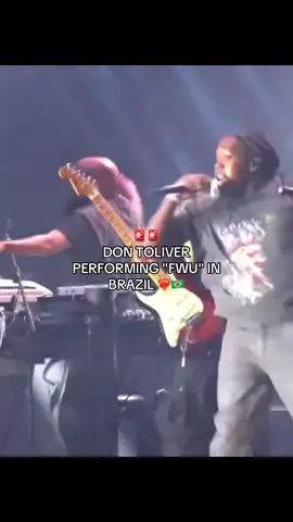 THIS SONG IS INSANE ❤️‍🔥🔥 #dontoliver #fwu #live #performance #brazil 