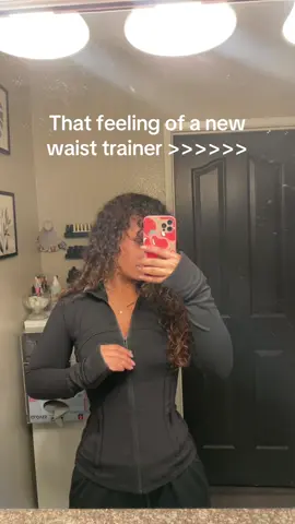 Finally moved from a Meduim to a small!  #waisttrainingjourney #fyp #tts 