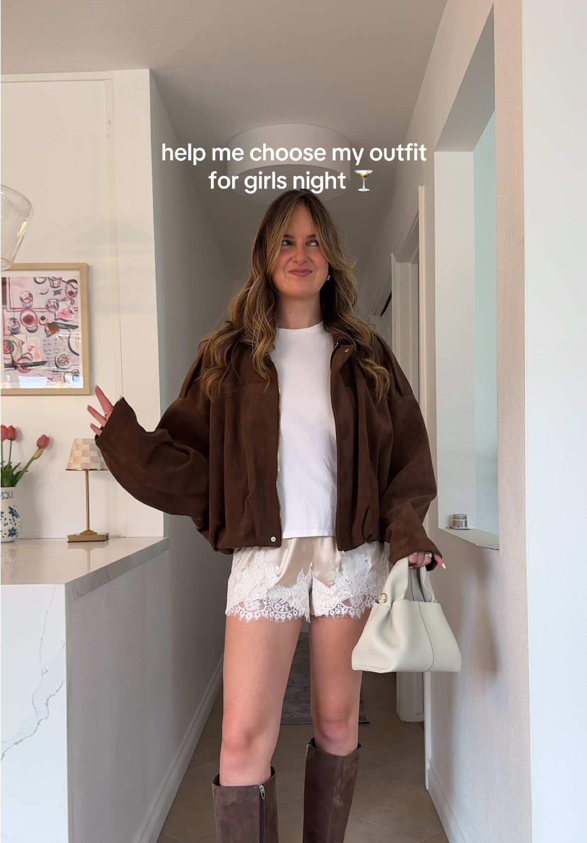 which outfit do i wear tonight, 1 or 2?! wine tasting then dinner 🍷 hurry i leave in 15 😂 #girlsnight #ootn #outfitinspo #datenightoutfit #OOTD 