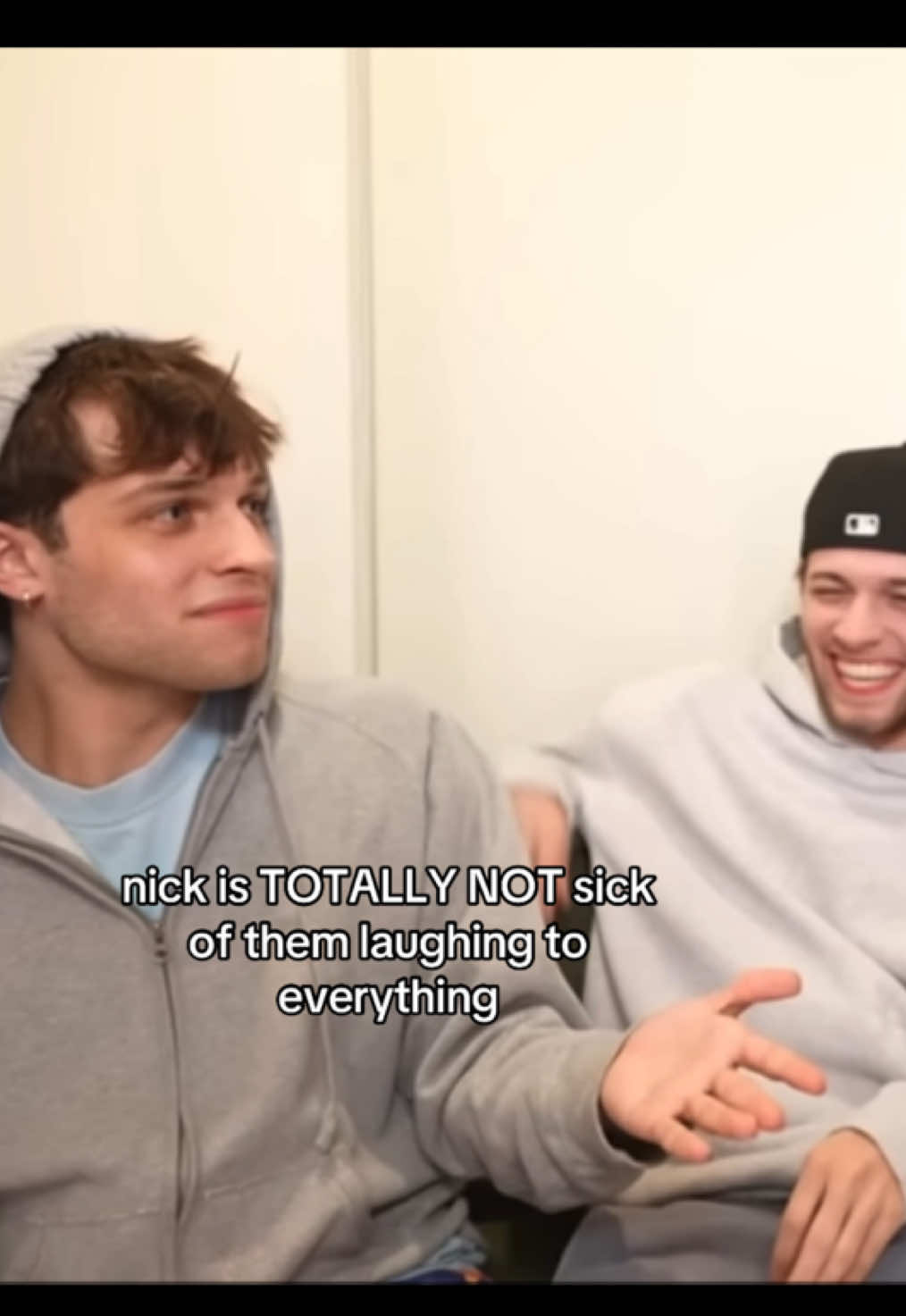 them laughing and nick being so confused is too funny 😭 @Nicolas Sturniolo @Matt @Christopher Sturniolo #fyp #viral #blowthisup #xyzbca #funny 