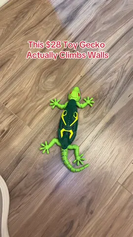 Mind-blowing toy alert! This remote control gecko climbs walls, has LED eyes, and does 360 spins. The ultimate STEM gift that's as fun as it is educational. Only $27.99. #STEMToys #RCToys #UniqueToys #KidsGifts #tiktokshopdealsforyoudays 