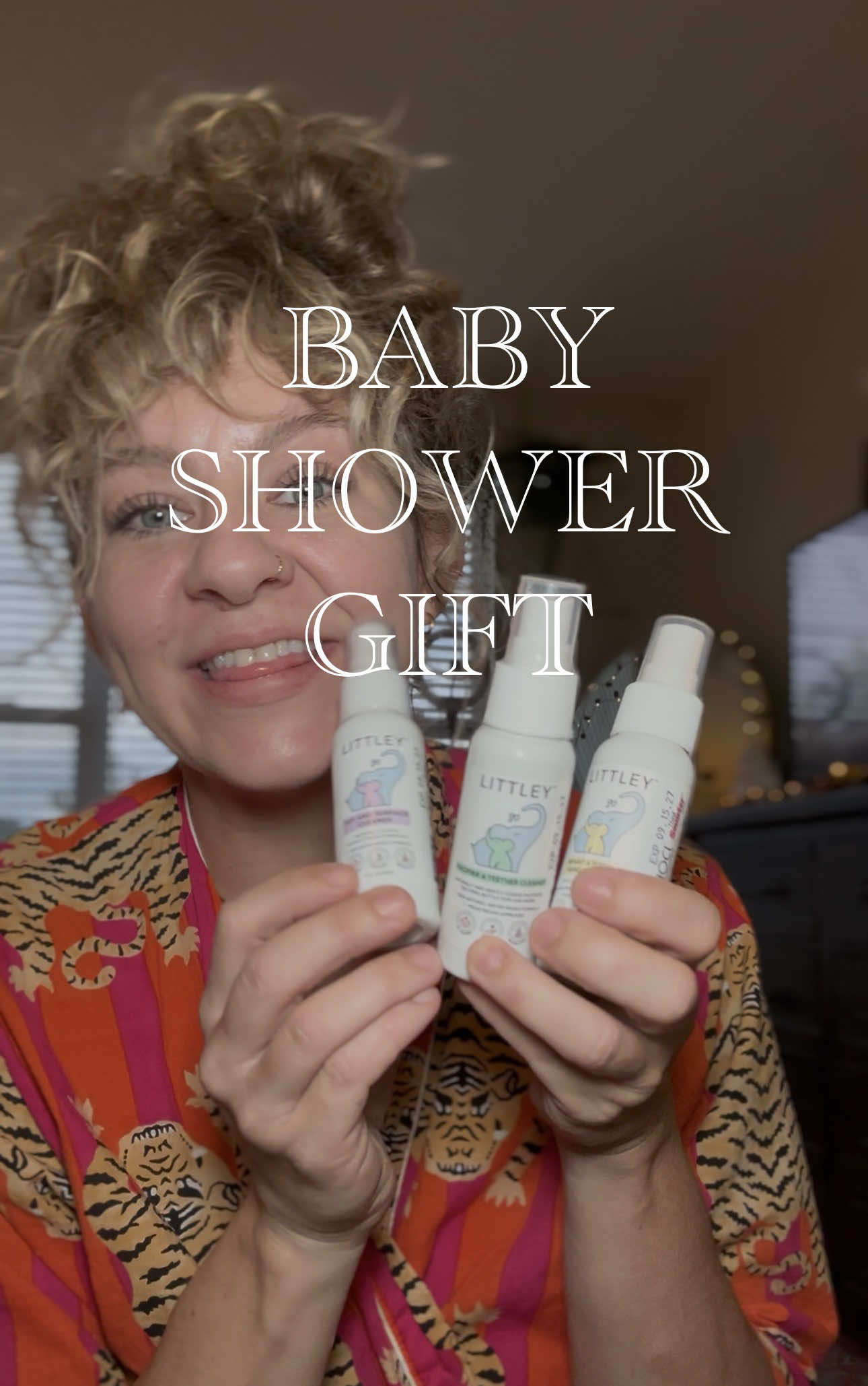 I’m obsessed with all of the products from this company and these are the cutest things to bring to the baby shower this weekend!!!🍼🤰👶🥹 #hoclspray #littley #antibacterial #babyshower #babyshowergift 