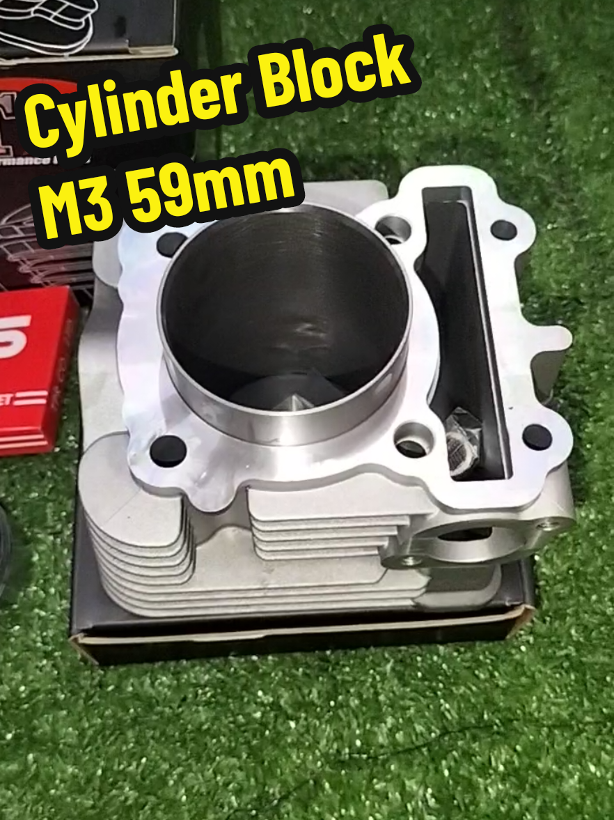 Mas tibay, less gastos. Perfect upgrade para sa Mio125/Mio Soul i125 – habang may sale, wag na palagpasin! #jvtcylinderblockm3 #jvt59mmbore #mioi12559mmborekit #motorcyclepartsandaccessories #fypシ゚viral 