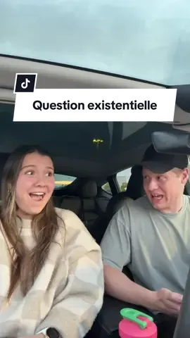 « La quelle? » 😒 il me niaise…