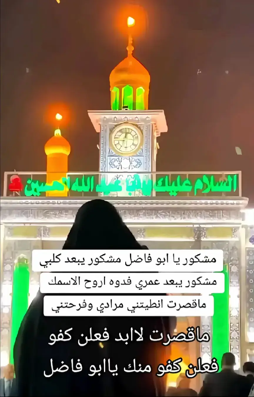 #دخيلك_ياابوفاضل #ياعباس #كفيل_روحي_مولاي_اباالفضل🥹🤍 #ياكفيل_زينب_تكفل_قلوب_محبيك💔 #بحق_محمد_وال_محمد 