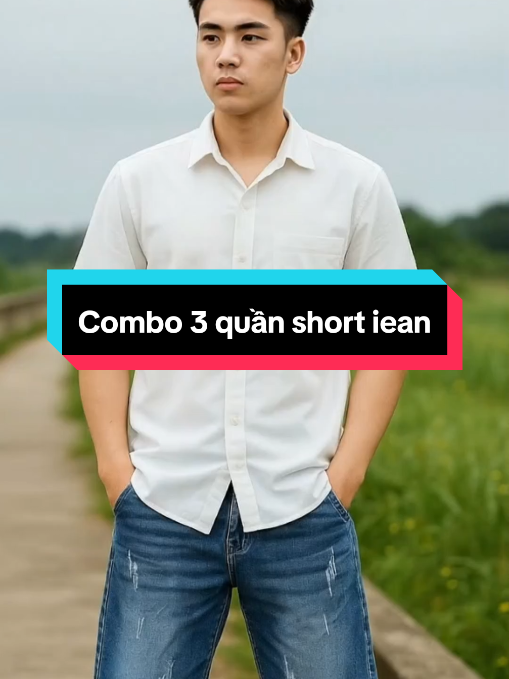 ✨🩳Combo 3 quần short jean nam cao cấp phong cách trẻ trung năng động!✨ #quanshort #quanshortjean #quannam #thoitrangnam #xuhuongtiktok 