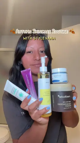🍂Loving my Autumn Skincare routine thanks to Stylevana’s K-products. My skin is glowing.. @Stylevana                               Use code 