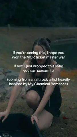 Who was at war today for MCR tickets? I got tickets to the DC show - let me know where you’re going! And if you didn’t get tickets, feel free to turn this song up full volume #mychemicalromance #mcr #blackparade #emo #alttiktok 