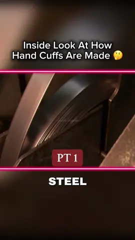 Ever Wonder How Hand Cuffs Are Made? ⛓️‍💥👮🏼🚓 Watch The Full Breakdown 🤔 #foryou #explore #drama #Satisfying #Unexpected 