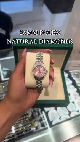 Pink face Rolex Sold🩷✨ #jewelry #rolex #diamond 