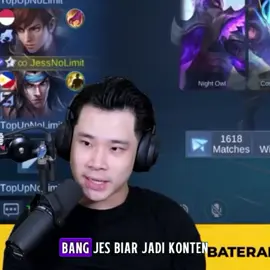 Mentahan nie buat para kliper2 #MLBBNEXT2025 #NEXTJagoanMabar #MLBB #jessnolimit 