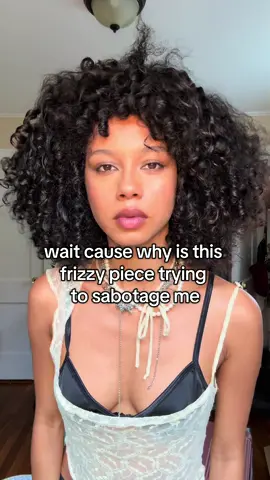 Has a mind of its own 😭 #curlyhair #curls #pov #relatable #fyp 