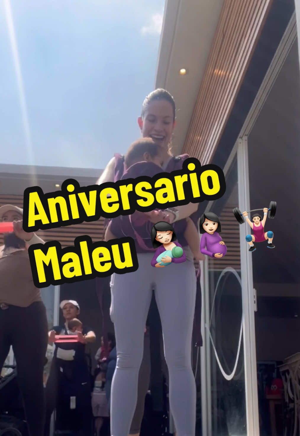Felicidades @Alexandra Compean #maternidad #Fitness #hijos 
