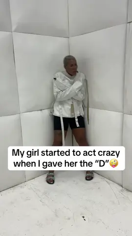 She started to act crazy after I gave her the “D”🤪