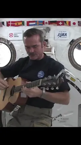 Astronaut playing guitar in space 🎸🚀 #Space #AstronautLife #guitar 