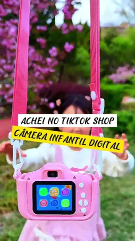 Finalmente descobri esta câmera infantil que é tão bonita e prática🥰