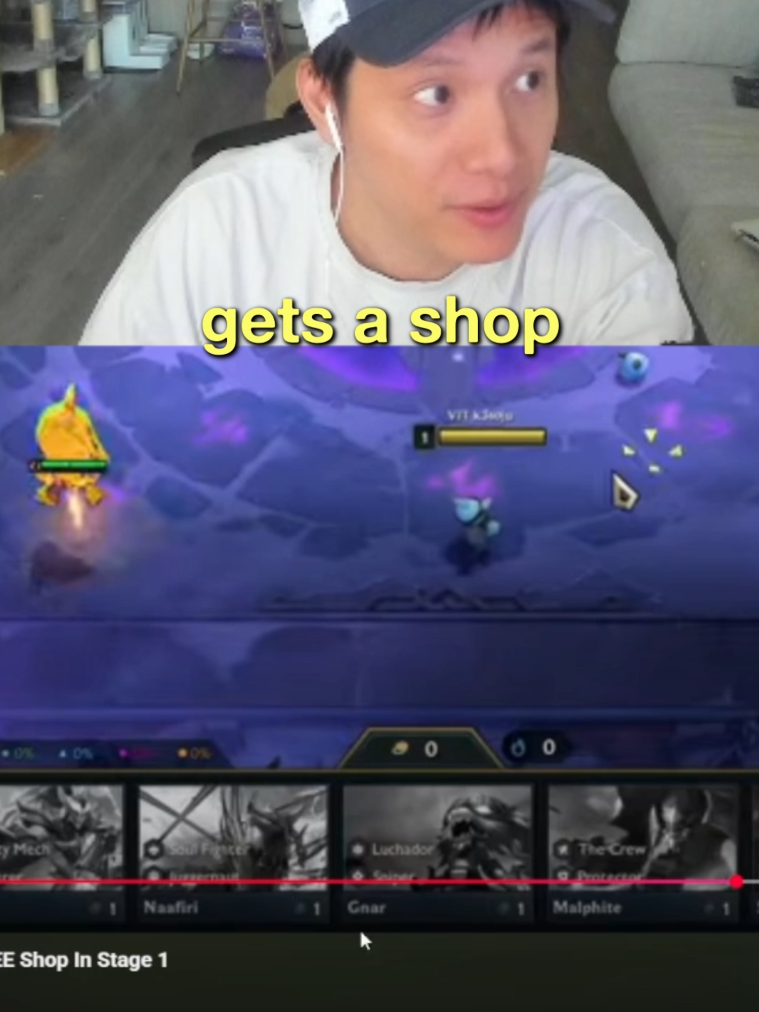 this crazy bug gives you an extra shop over everyone else round 1 #tft #teamfighttactics #teamfighttacticsmobile #leagueoflegend #leagueoflegendsriotgames #riotgames #robinsongz #tftset15