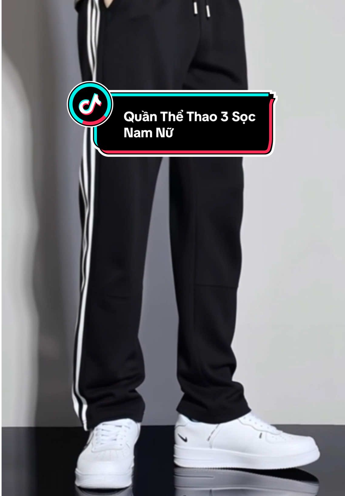 Quần Thể Thao 3 Sọc Nam Nữ #xuhuong #trending #reviewlamdep #quannam #quannamdep 