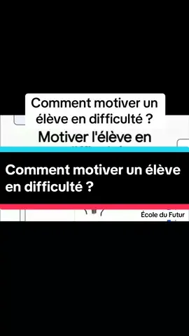 Pédagogie : Comment motiver un élève en difficulté?#senegalaise_tik_tok #pedagogie #tiktokviral #classe #education 