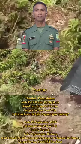 Detik-detik rekan TNI Menyelamatkan rekannya yang tertembak oleh TPNPB-OPM 