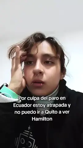 Realmente odio seguir atrapada en Ambato, déjenme ir a Quito 😞 #paronacional #quito #hamilton #roomwhereithappens 